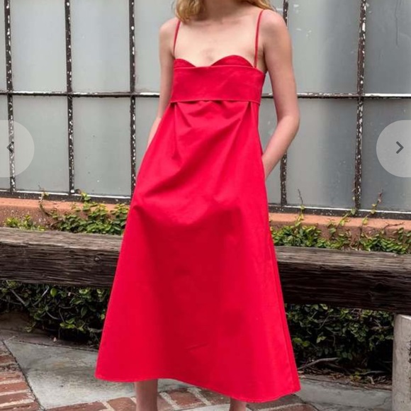 TOIT VOLANT l NWT Verona Dress Red XXL - Picture 8 of 8